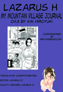 Boku no Yamanoue Mura Nikki | My Mountain Village Journal Ch. 1-8, English