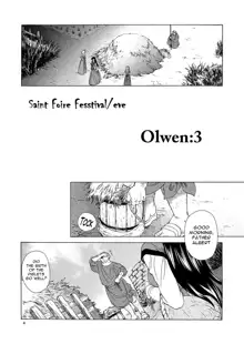 Saint Foire Festival/eve Olwen:3, English