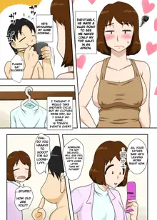 Toiu wake de, Zenra de Kaa-san ni Onegai shite mita. | For this reason, while naked, I tried to ask my mom, English