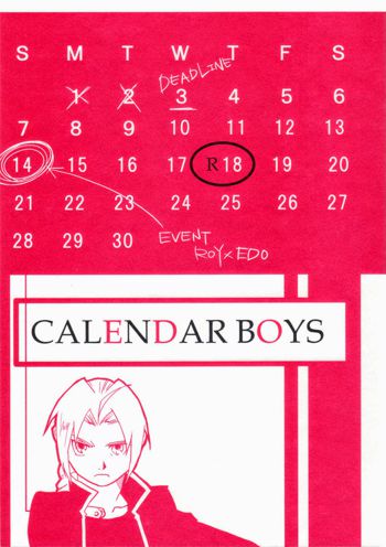 Calendar Boys, English