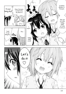 YURI-ON! #1 "Mesomeso Azunyan!", English