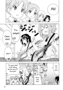 YURI-ON! #1 "Mesomeso Azunyan!", English