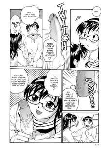 Ane to Megane to Milk - Sister, glasses and sperm., English