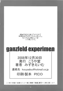 ganzfeld experiment, 日本語