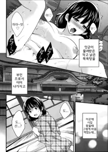 Niizuma Osenaka Nagashimasu Ch. 1, 한국어