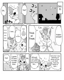 Halloween cartoon, English