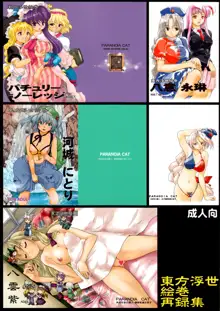 東方浮世絵巻 再録集, 日本語