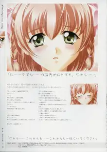 Kimi Ga Nozomu Eien - Memorial Artbook, 日本語