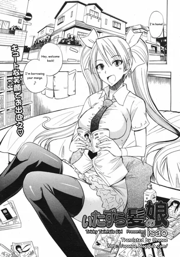 Itazura Kami no Musume | Tricky Twintails Girl, English