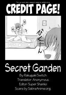 Secret Garden, English