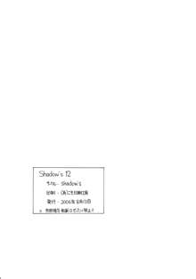 Shadow's 12, 日本語