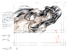 黒の断章 THE LITERARY FRAGMENT SS Roughs, 日本語