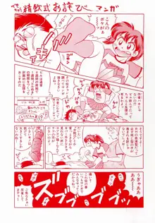 できちゃう精飲式, 日本語