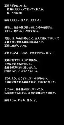 ヒミツのかくれんぼエッチ ～スパッツ少女とかくれんぼ中に濃密性交!?ボクとナイショでセックスしよ?～, 日本語