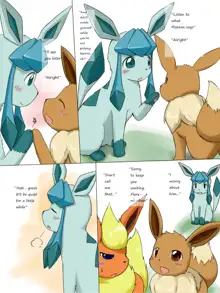 Glaceon, English