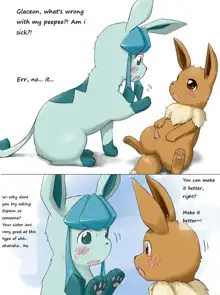 Glaceon, English