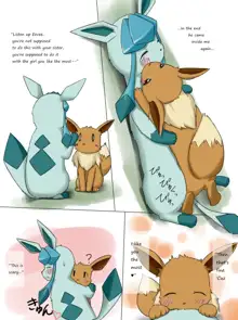 Glaceon, English