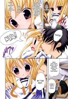 Fate-chan. +Nanoha-chan. ALL FULL COLOR Soushuuhen Shinsouban, English