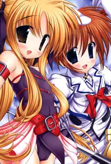 Fate-chan. +Nanoha-chan. ALL FULL COLOR Soushuuhen Shinsouban, English