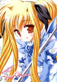 Fate-chan. +Nanoha-chan. ALL FULL COLOR Soushuuhen Shinsouban, English