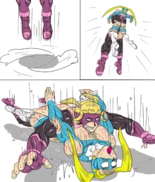 Rainbow Mika vs Dark Pusle, 日本語