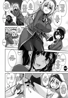 Chicchai Teitoku to Takao-san to Atago-san | Tiny Admiral, Takao-san, and Atago-san, English