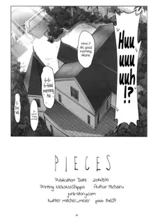 PIECES, English