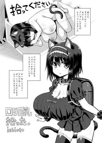 ロリ巨乳拾った。, 日本語