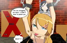 3D Foot Fetish & Bondage "Idol in Bondage" OREIMO, English