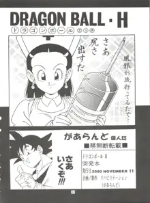 ドラゴンボールH 巻一・二 再版, 日本語