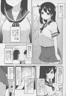 自撮り好きの潮ちゃん, 日本語