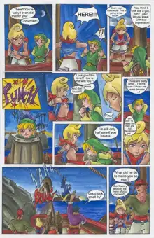 Zelda The wink waker (passage) ENGLISH, English