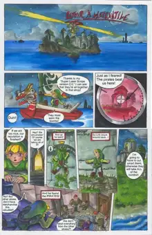 Zelda The wink waker (passage) ENGLISH, English