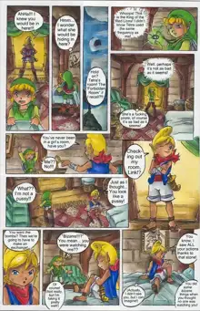 Zelda The wink waker (passage) ENGLISH, English