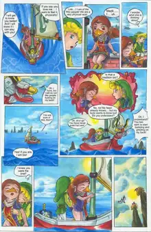 Zelda The wink waker (passage) ENGLISH, English