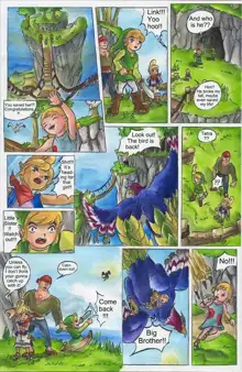 Zelda The wink waker (passage) ENGLISH, English