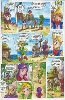 Zelda The wink waker (passage) ENGLISH, English