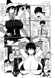 (COMIC1☆8) [Hybrid Jimushitsu (Muronaga Chaashuu) Hybrid Tsuushin Vol. 17 Witch Craft Boobs (Witch Craft Works) [English] [Porkboy], English