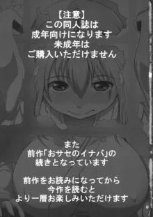 おサセのイナバと博麗の巫女, 日本語