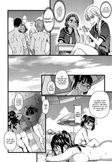 Nudist Beach ni Syuugaku Ryokoude!! Ch. 1-9, English