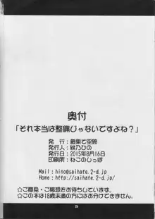 それ本当は整備じゃないですよね？, 日本語