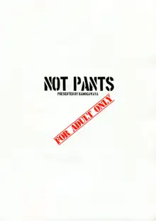 NOT PANTS, 中文