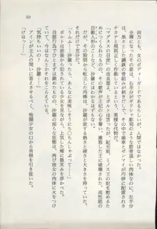 トレジャーハンター沙羅 禁断の魔淫玉, 日本語