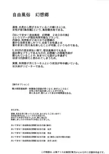 おいでませ!!自由風俗幻想郷2泊3日の旅 卯月, 日本語