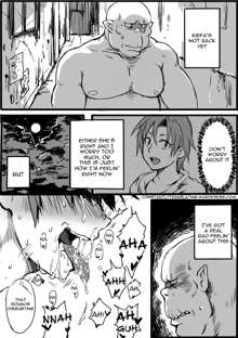 TS-ko to Orc-san Manga 3, English