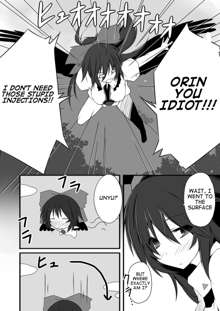 Okuu-chan wa O-⑨ dakara Natsukaze wo Hikukamoshirenai, English