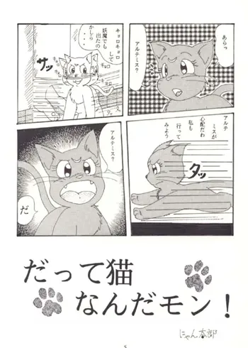 だって猫なんだモン！, 日本語