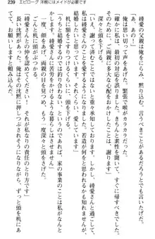 ご奉仕メイドは性処理上手 「あなたの言うことなら何でも聞きます!」, 日本語