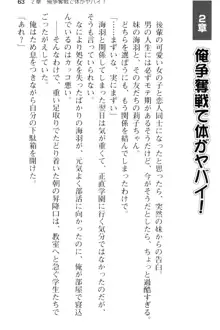 妹とその友人がエロすぎて俺の股間がヤバイ, 日本語