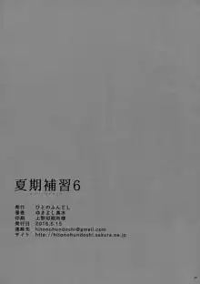 Kaki Hoshuu 6, 中文